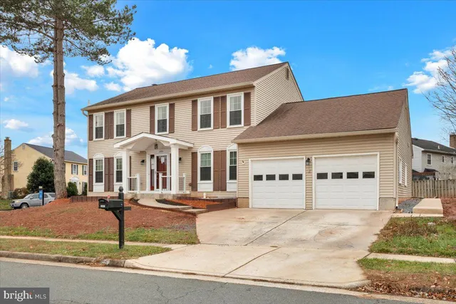 a front view of a building with street view