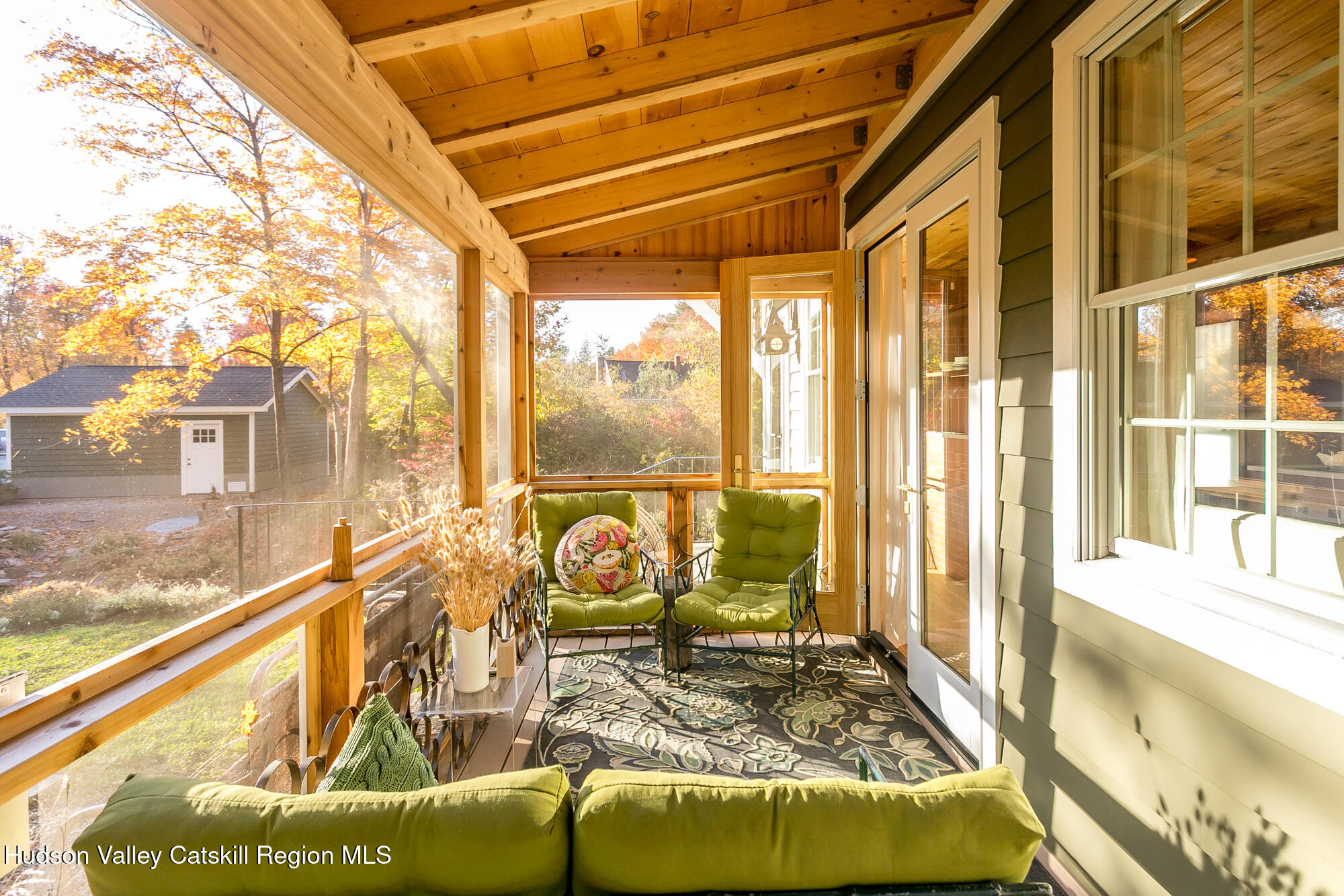 14 Old Forge Road Woodstock, NY 12498 - Photo 22 of 29 a living room with large window