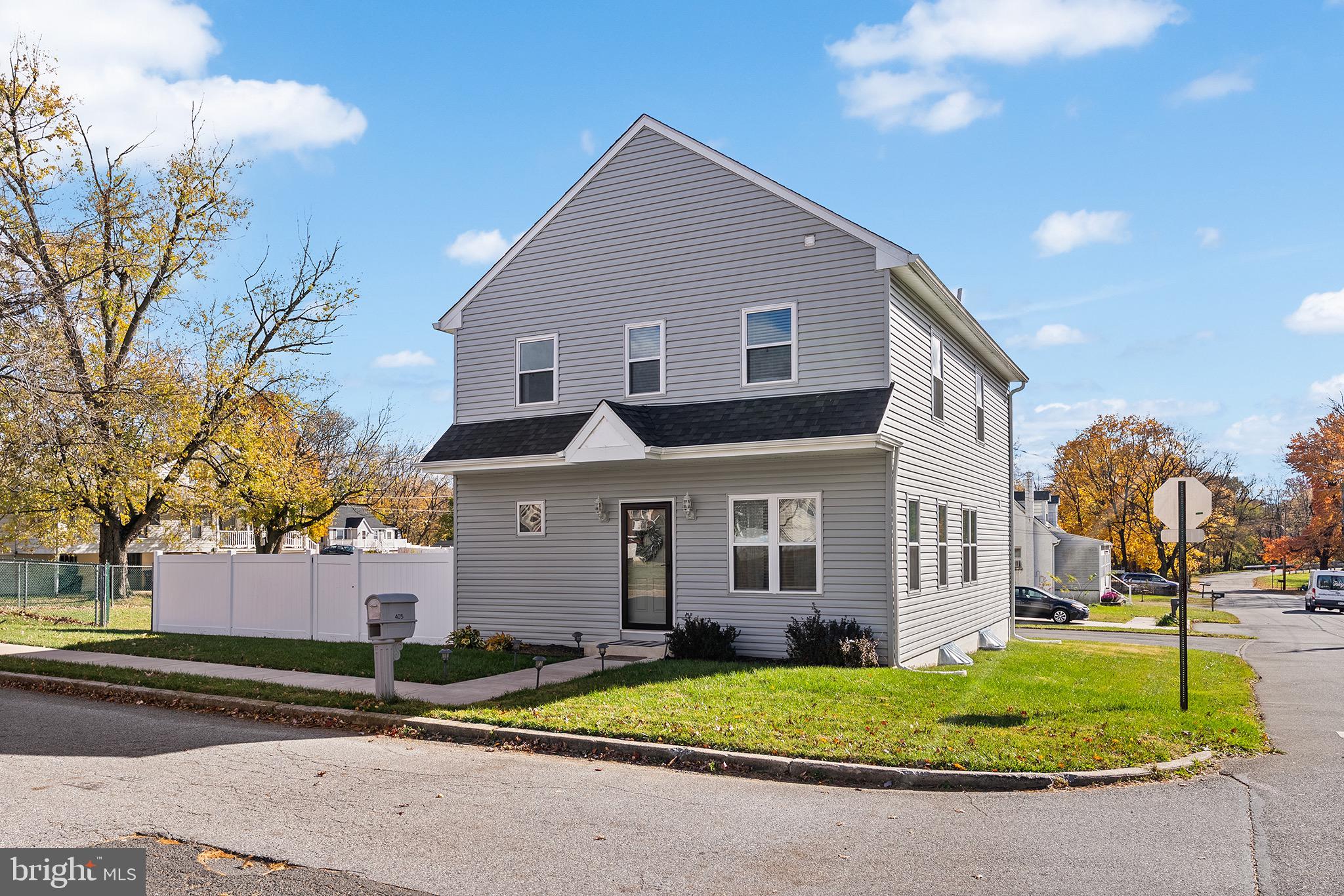 405 Walnut Street Marcus Hook, PA 19061 - Photo 1 of 24 Charming corner home with modern appeal.