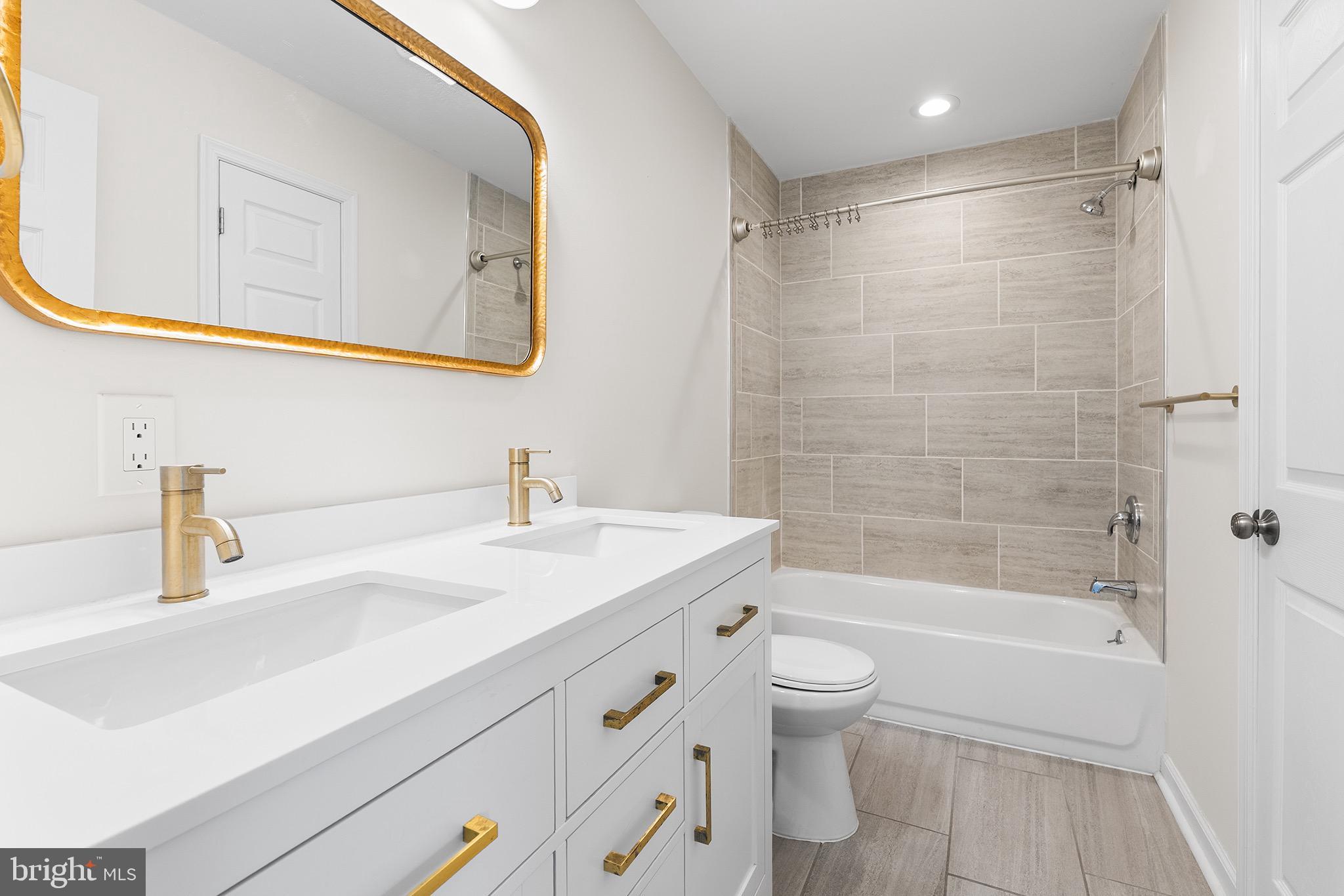 405 Walnut Street Marcus Hook, PA 19061 - Photo 17 of 24 Elegant bathroom with modern finishes.