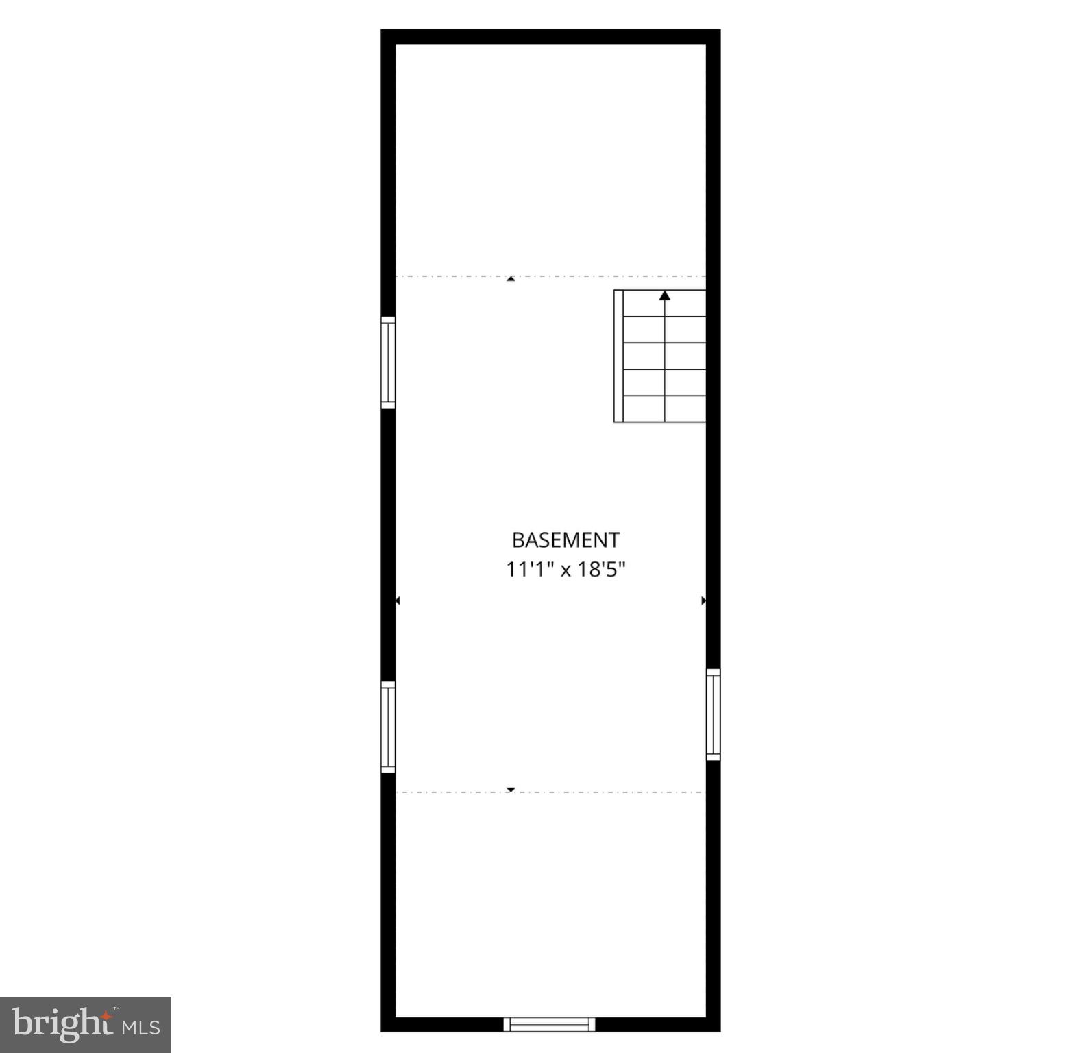 405 Walnut Street Marcus Hook, PA 19061 - Photo 24 of 24 Spacious basement layout for versatile use.