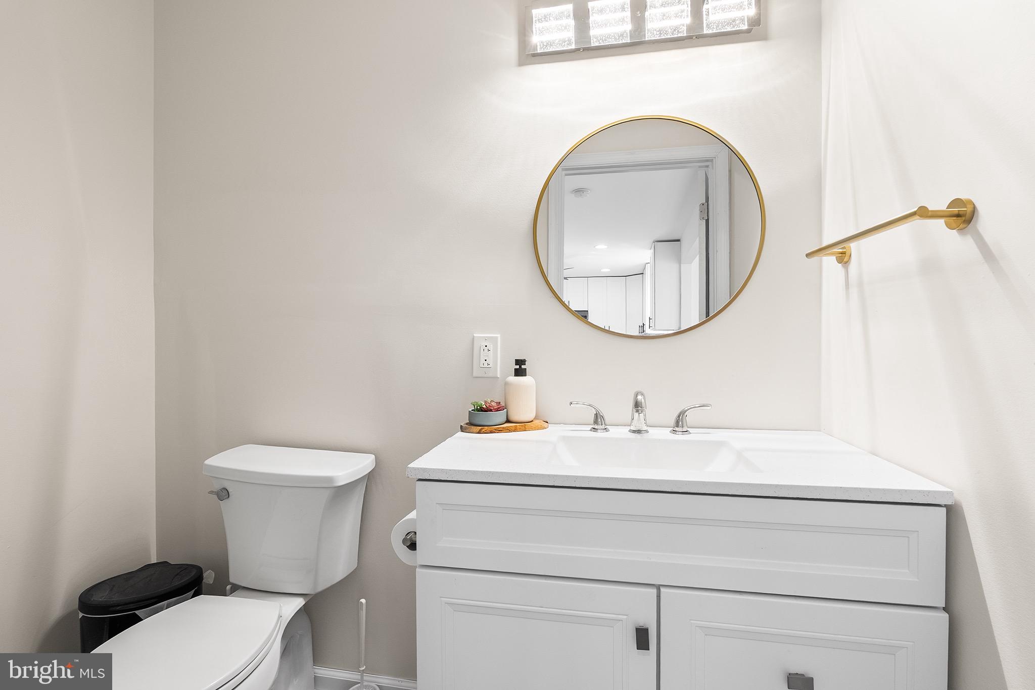 405 Walnut Street Marcus Hook, PA 19061 - Photo 7 of 24 Sleek modern bathroom with elegant fixtures.
