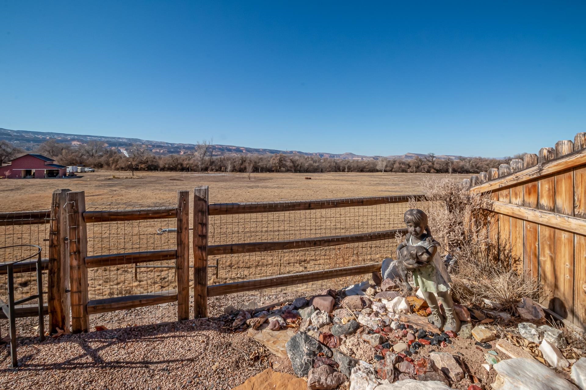 701 Amethyst Drive Fruita, CO 81521 - Photo 32 of 39 a view of a yard from a balcony