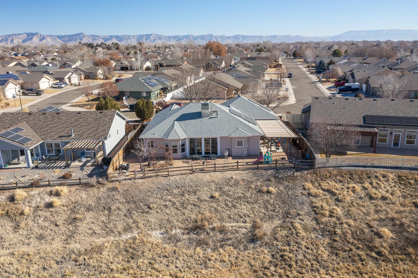 701 Amethyst Drive Fruita, CO 81521 - Photo 38 of 39 an aerial view of a house