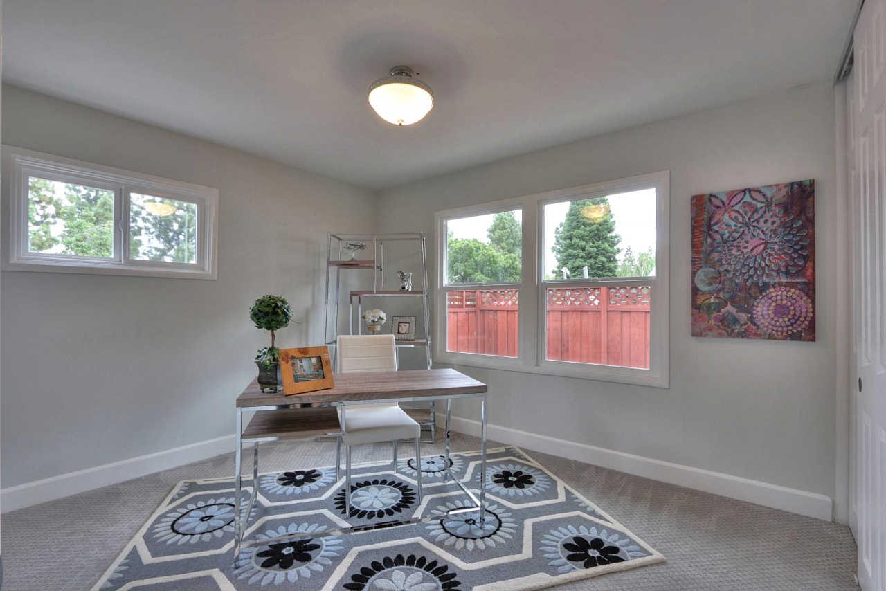 1350 Phyllis Avenue Mountain View, CA 94040 - Photo 15 of 27 a living room with furniture and a window