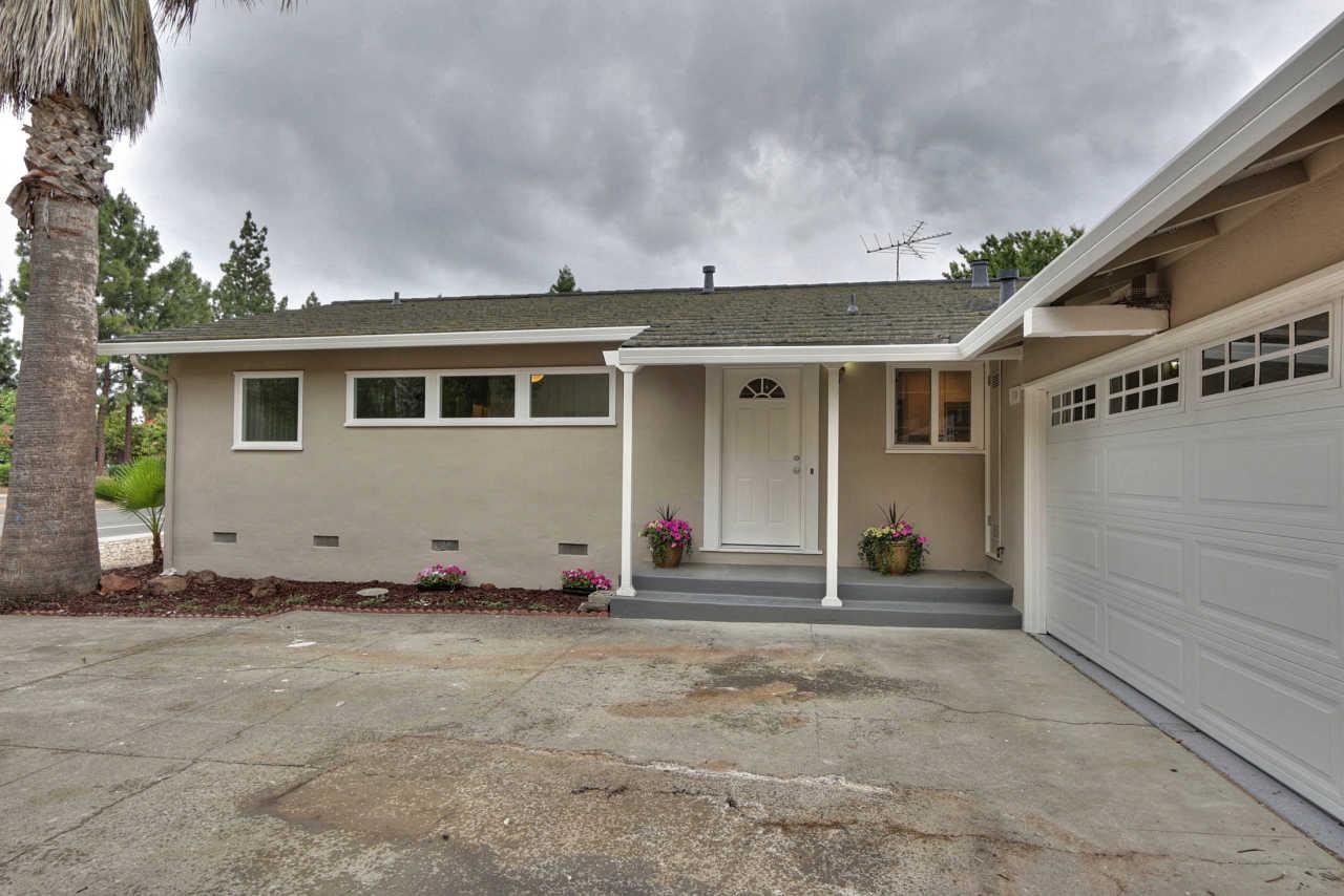 1350 Phyllis Avenue Mountain View, CA 94040 - Photo 27 of 27 a front view of house with yard