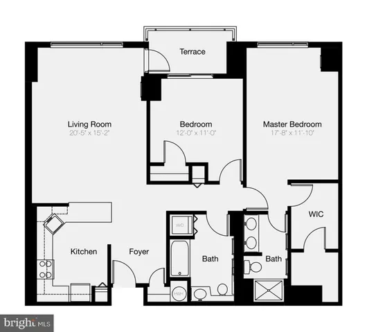 $458,500 | 717 South Christopher Columbus Boulevard, Unit 1210, Philadelphia, PA 19147