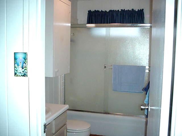 68 Maukanani Road Kula, HI 96790 - Photo 7 of 8 a bathroom with a shower a toilet and sink