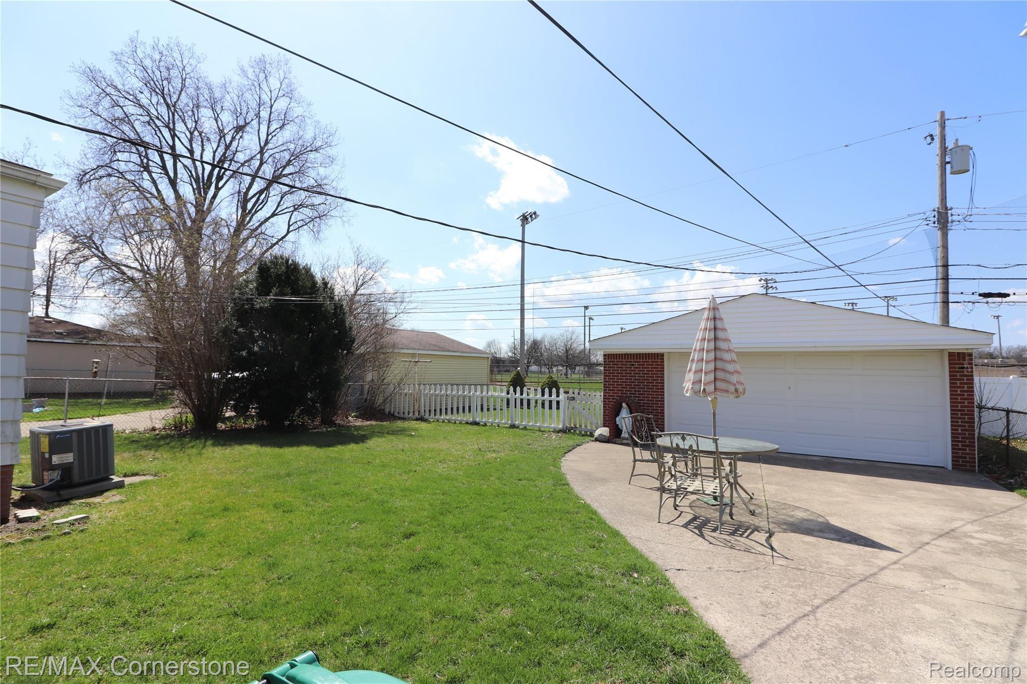 149 Henry Ruff Road Garden City, MI 48135 - Photo 25 of 27 Back yard & Detached Garage