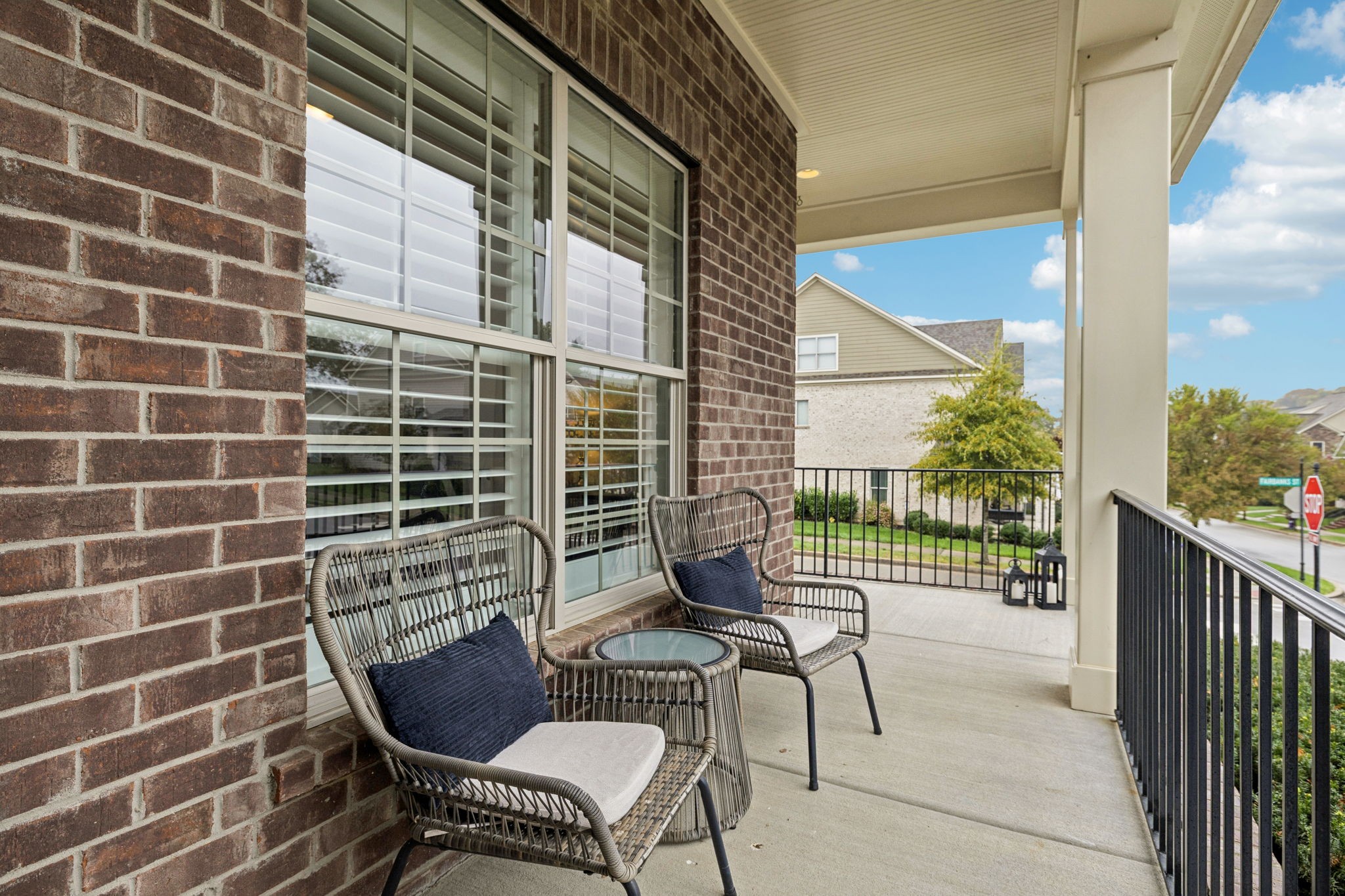 2000 Nolencrest Drive Franklin, TN 37067 - Photo 42 of 52 a view of a chair and table in the balcony