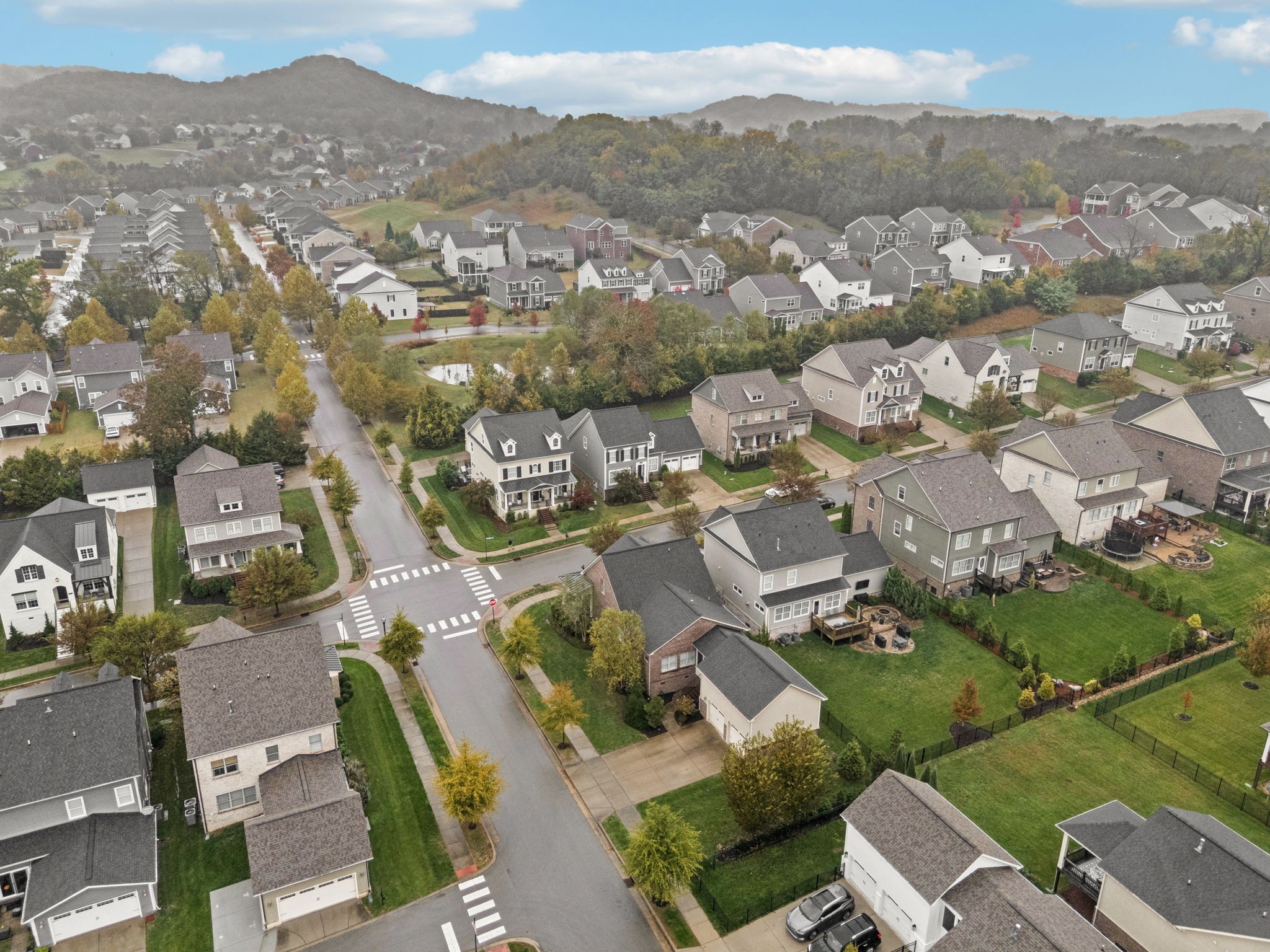 2000 Nolencrest Drive Franklin, TN 37067 - Photo 45 of 52 an aerial view of residential houses with outdoor space