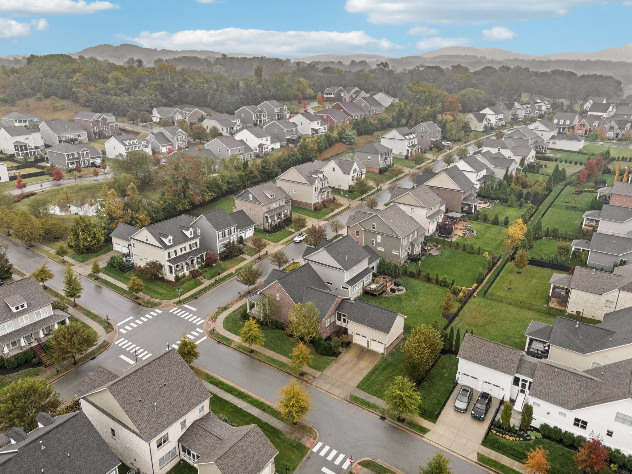 2000 Nolencrest Drive Franklin, TN 37067 - Photo 46 of 52 an aerial view of residential houses with outdoor space