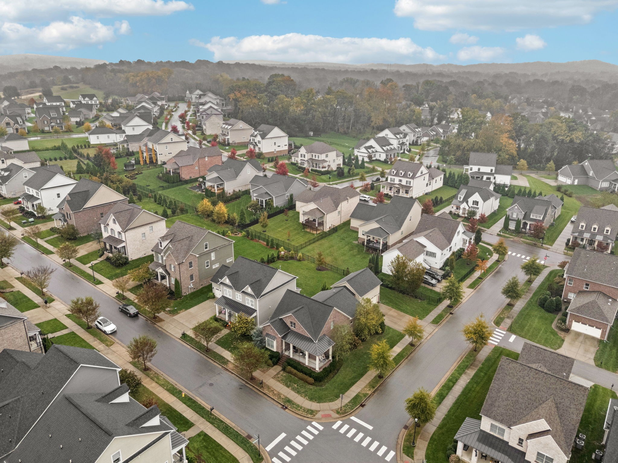 2000 Nolencrest Drive Franklin, TN 37067 - Photo 50 of 52 an aerial view of residential houses with outdoor space