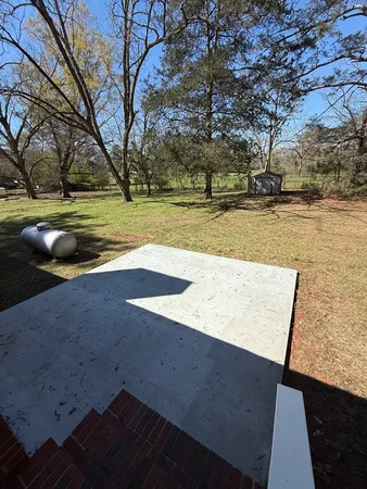 a view of outdoor space with trees