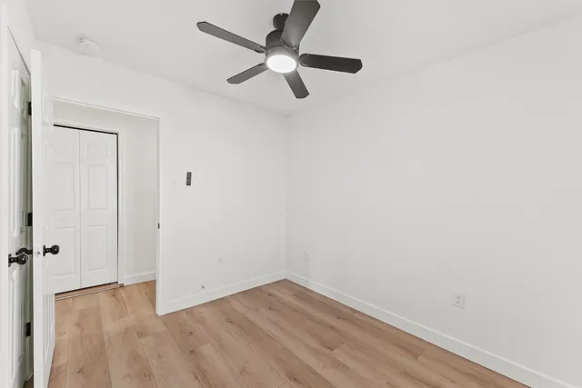 wooden floor in an empty room