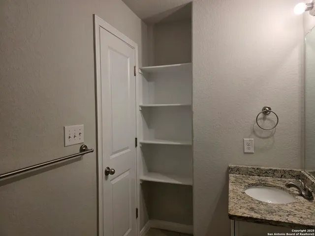 a view of wooden fence