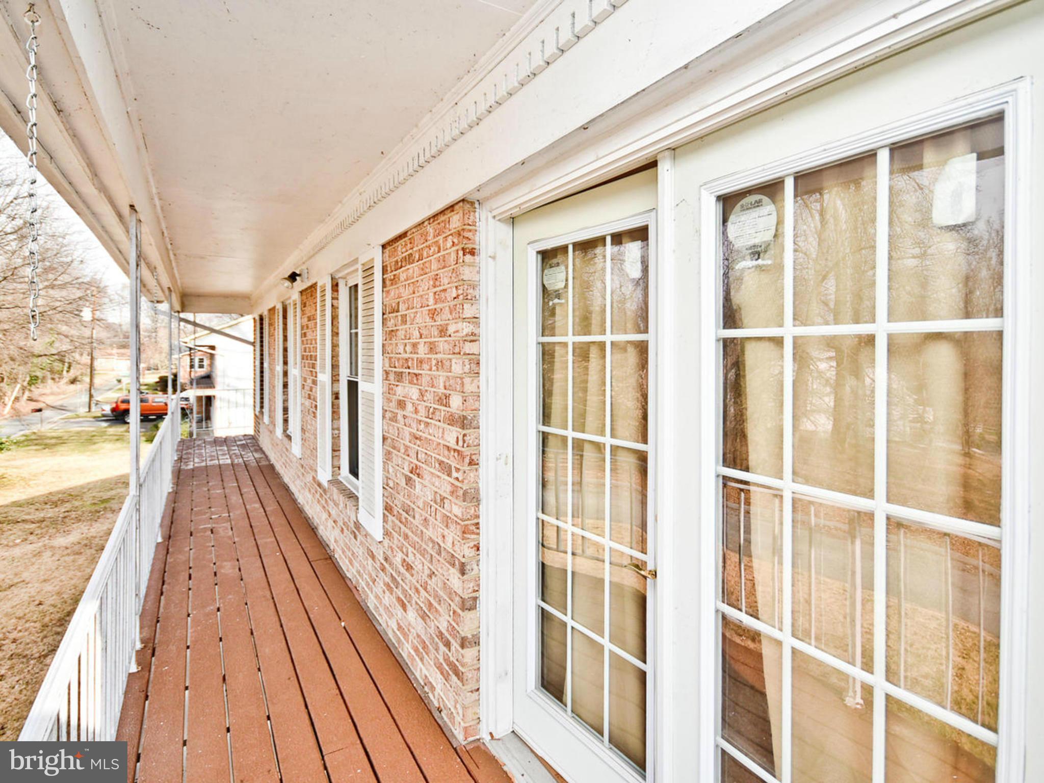9114 Overlook Trail Fort Washington, MD 20744 - Photo 23 of 27 a view of a balcony with wooden floor