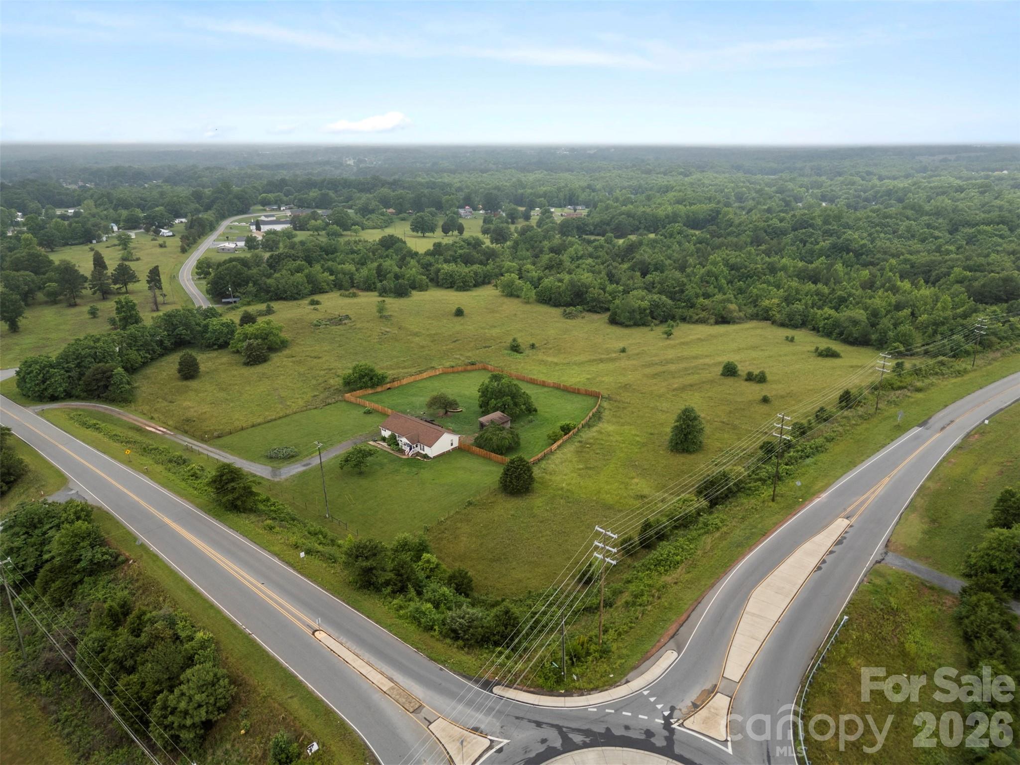 638 Margrace Road Kings Mountain, NC 28086 - Photo 2 of 12 an aerial view of a residential houses with outdoor space