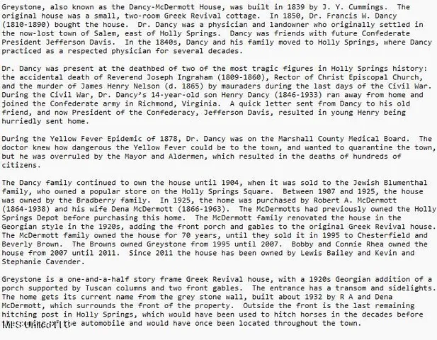 $237,900 | 265 East College Avenue, Holly Springs, MS 38635