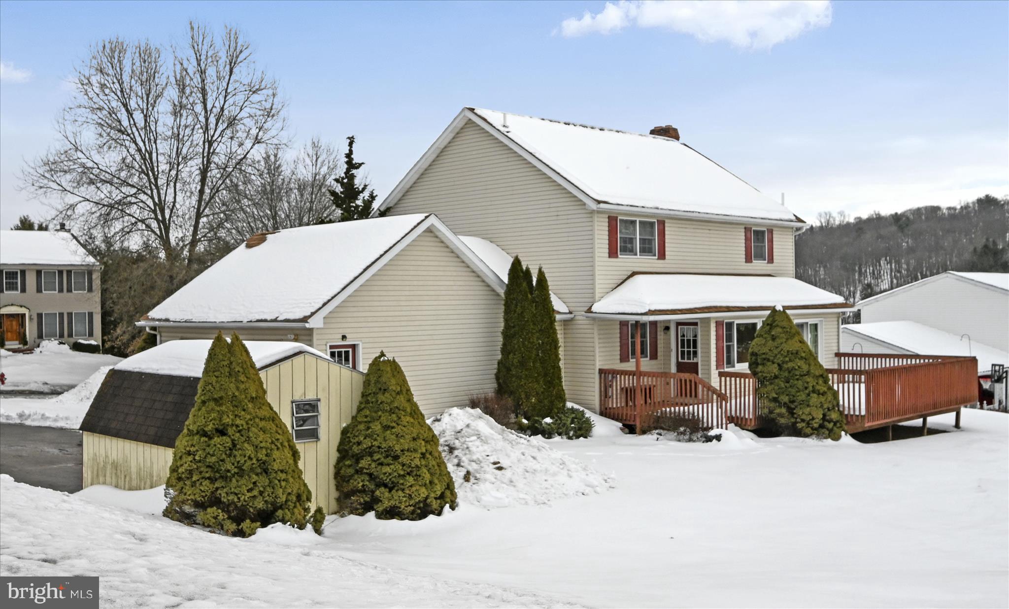 19 Fox Hollow Road Pottsville, PA 17901 - Photo 34 of 41 Exterior Back