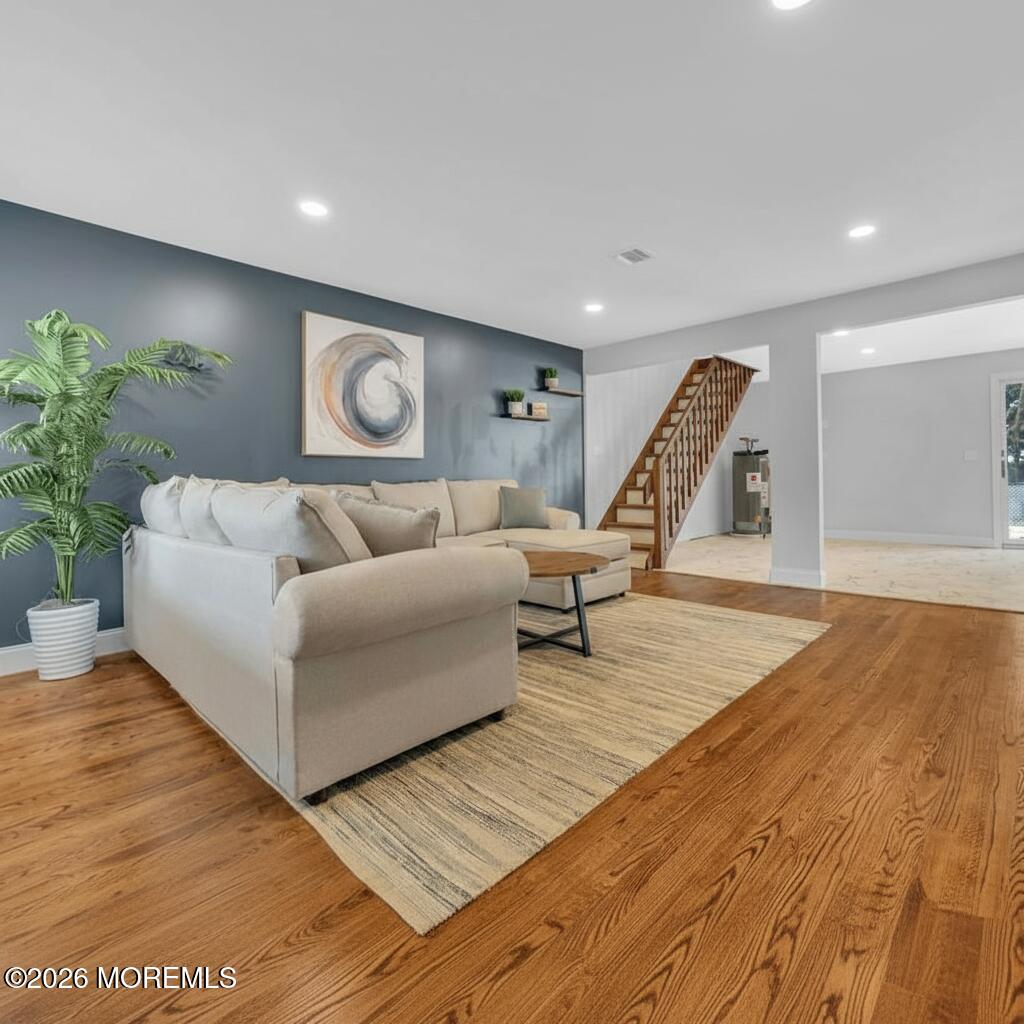 1143-1145 Roe Avenue Point Pleasant, NJ 08742 - Photo 9 of 36 1143_Living Room_Stairs