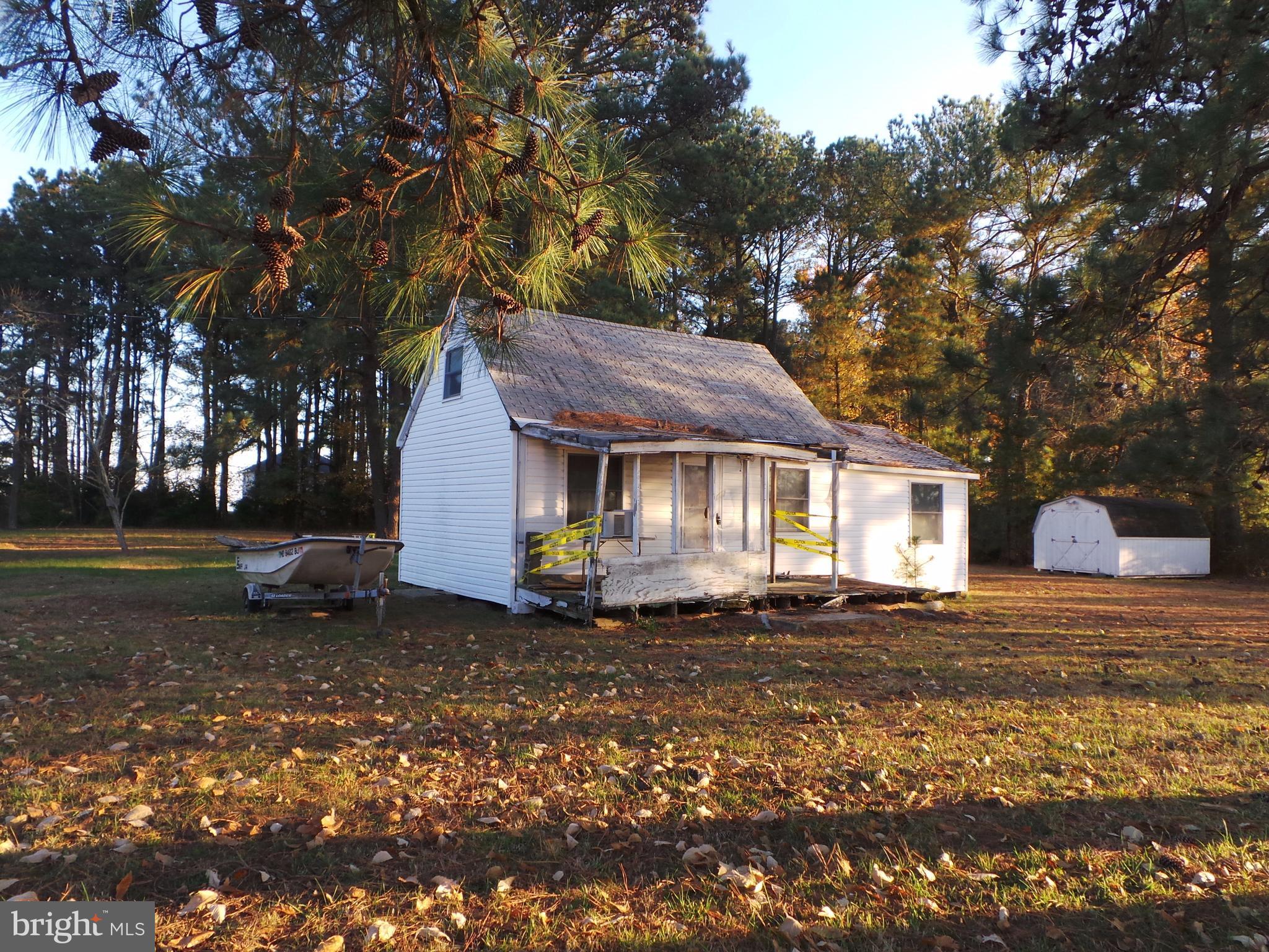 16641 St Jeromes Neck Road Dameron, MD 20628 - Photo 11 of 16 Different view of the cottage and location of shed