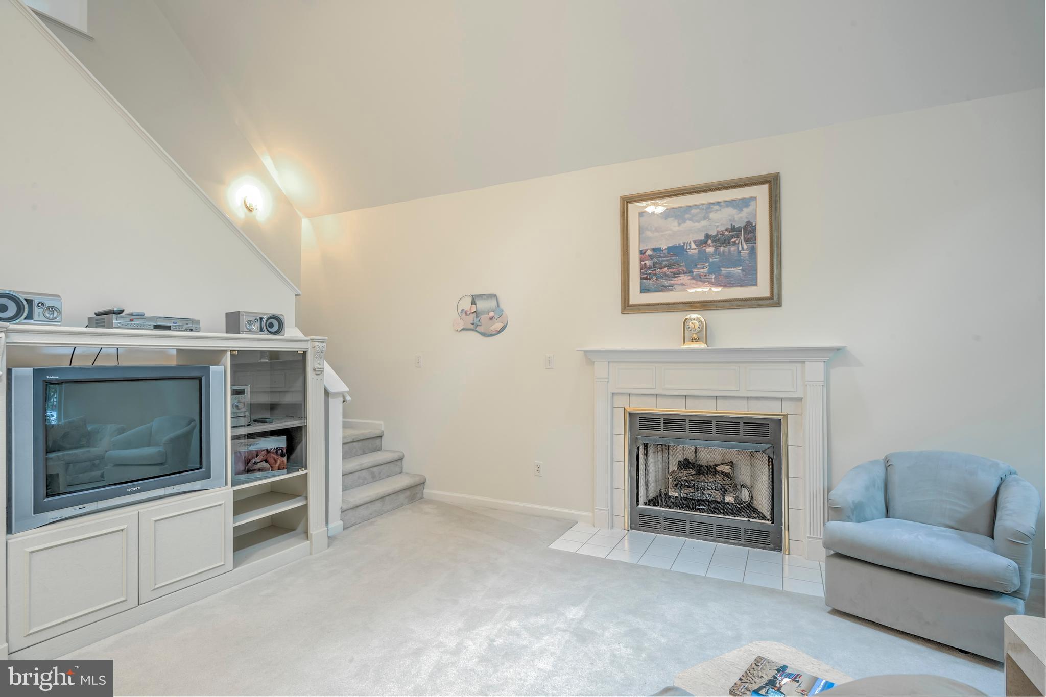57 Sandyhook Road Ocean Pines, MD 21811 - Photo 25 of 52 Living room with gas fireplace with new gas logs