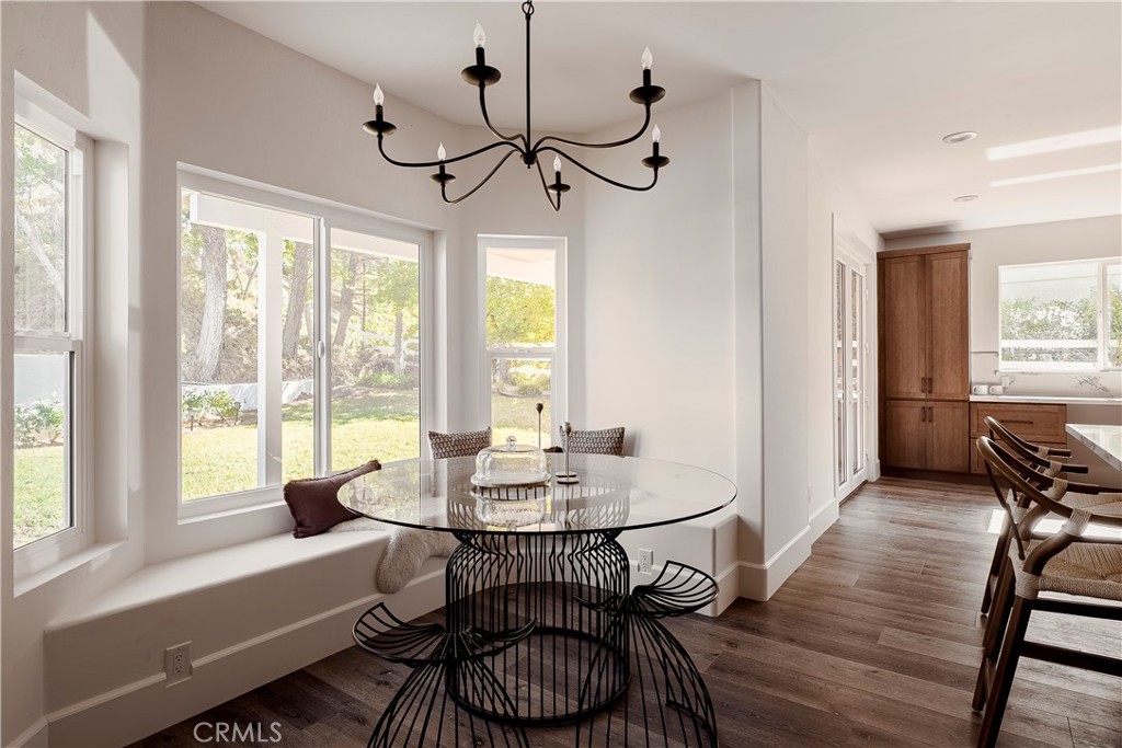 26868 Canyon End Road Canyon Country, CA 91387 - Photo 12 of 41 a view of a dining room with furniture window and outside view