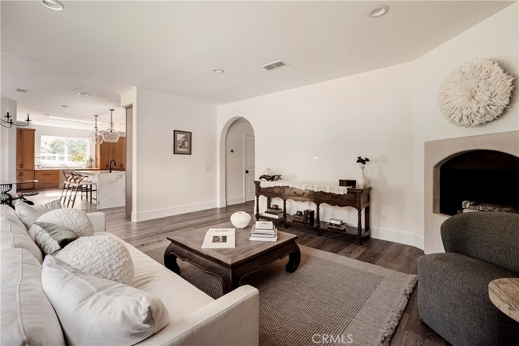 26868 Canyon End Road Canyon Country, CA 91387 - Photo 13 of 41 a living room with furniture and a fireplace