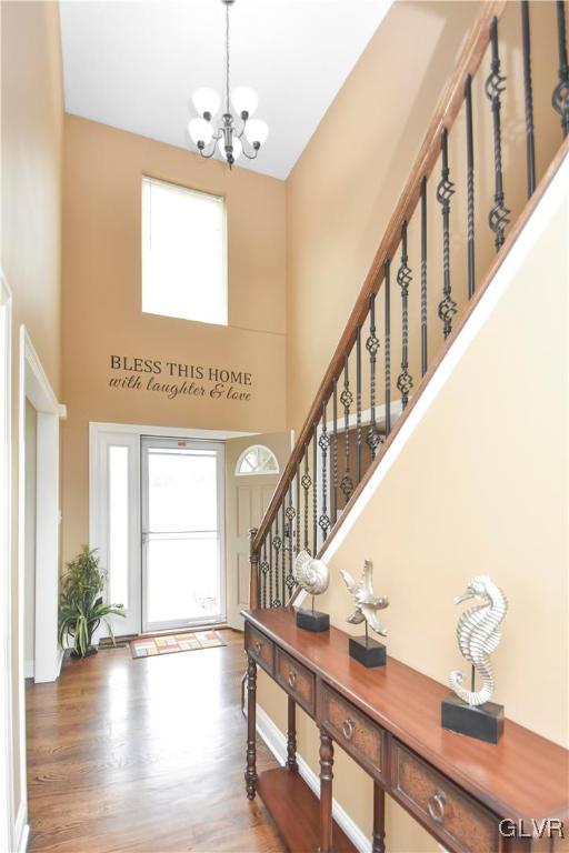 249 East Dell Road Bath, PA 18014 - Photo 8 of 50 a view of an entryway with wooden floor