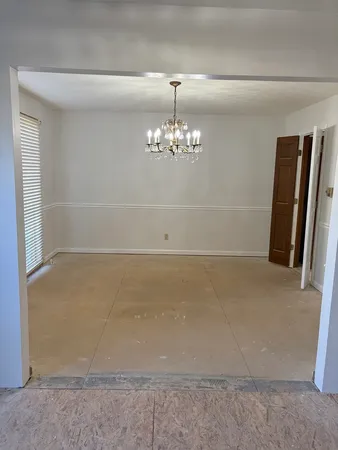 a view of a room with window