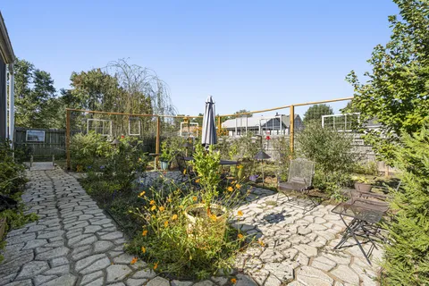 a view of a city with tall buildings