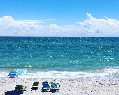 2295 North Beach Road, Unit 23 Englewood, FL 34223 - Photo 17 of 20 a view of outdoor space with ocean view