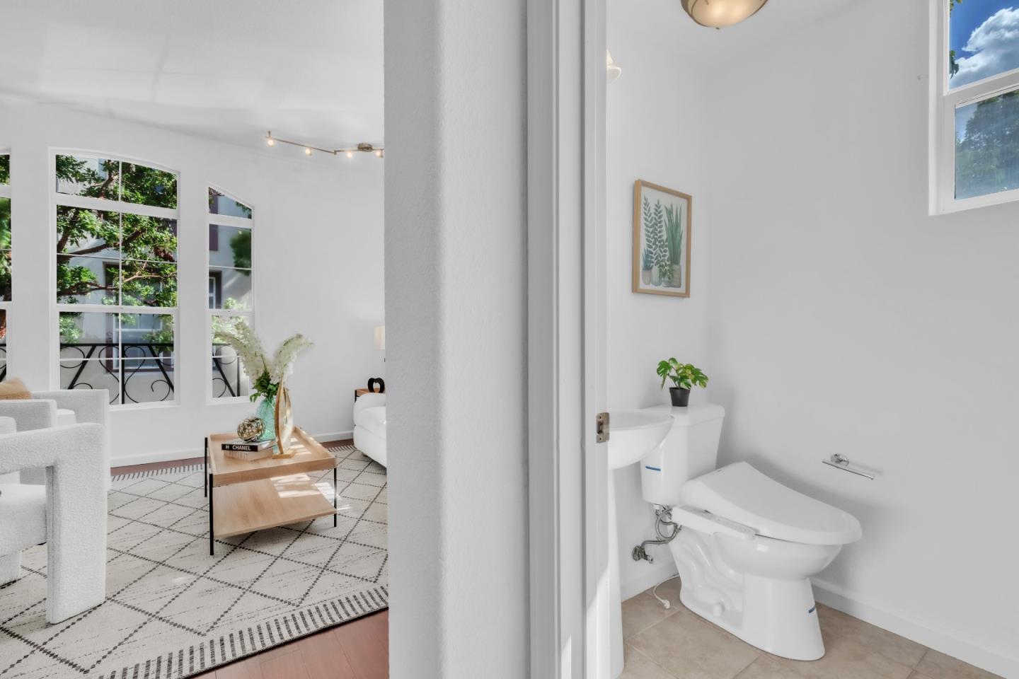 845 Fire Walk Milpitas, CA 95035 - Photo 15 of 40 a bathroom with a sink toilet and a mirror