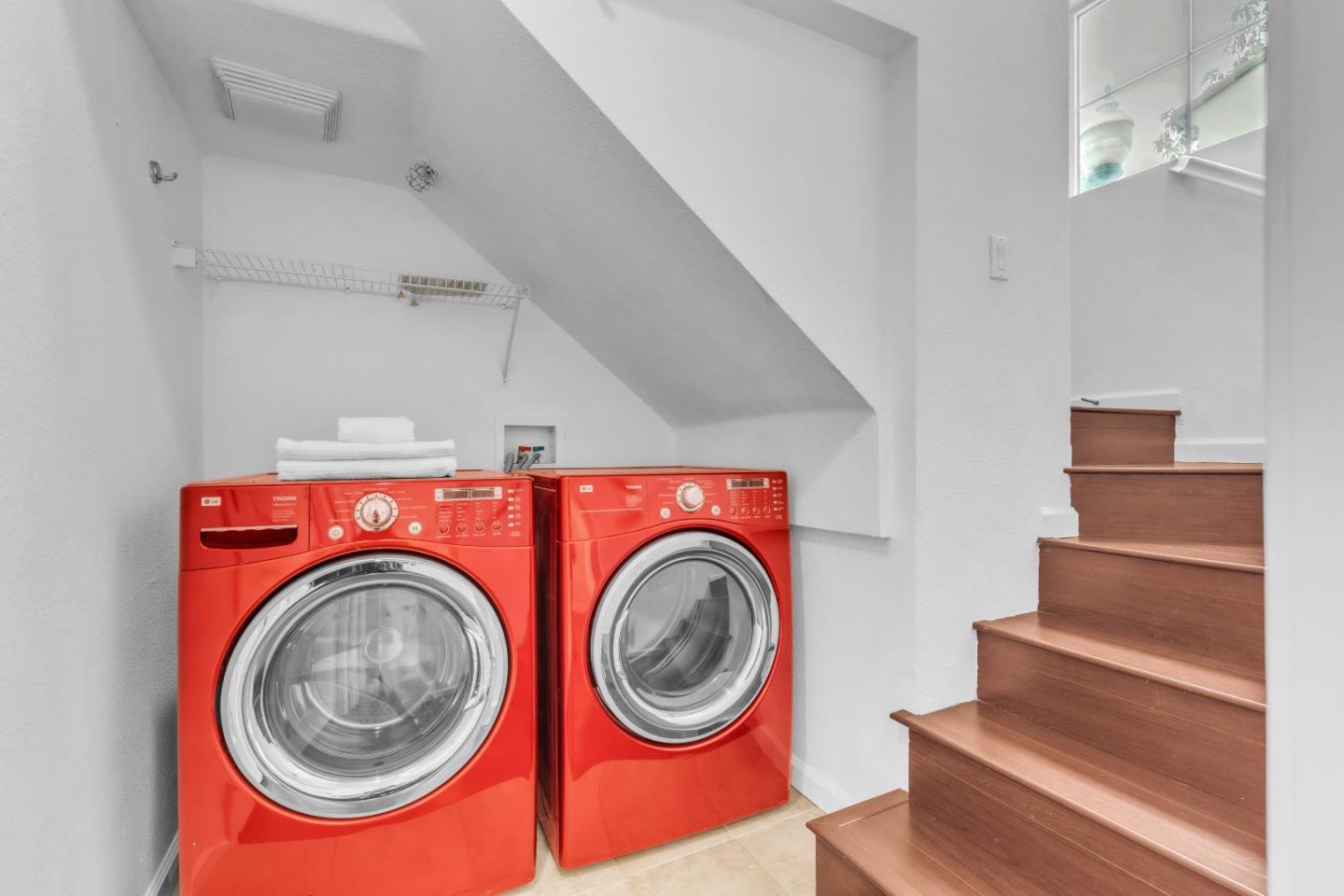 845 Fire Walk Milpitas, CA 95035 - Photo 30 of 40 a view of space with washer and dryer