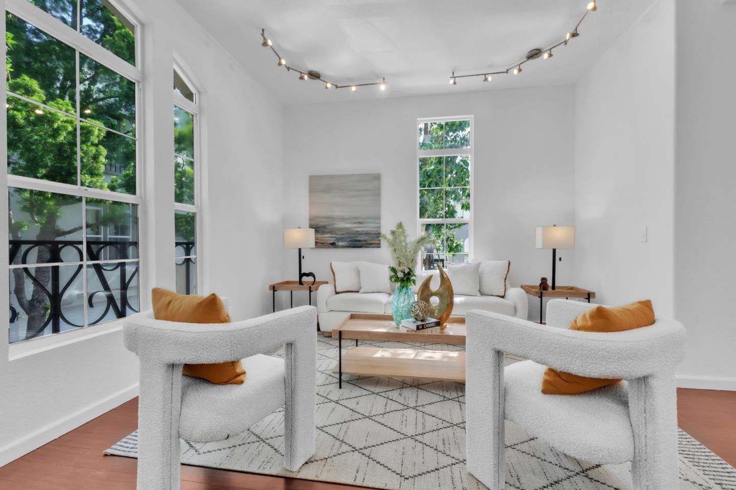 845 Fire Walk Milpitas, CA 95035 - Photo 4 of 40 a living room with furniture and a large window