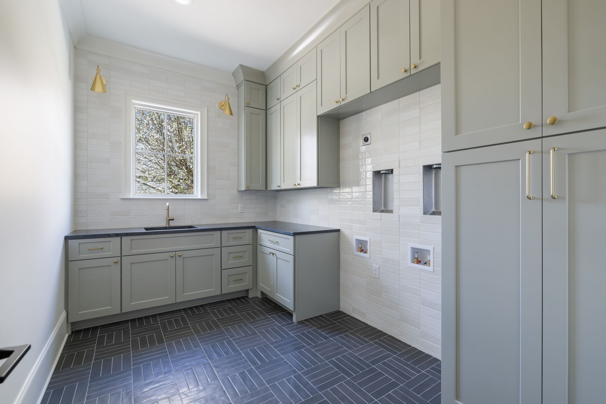8238 Alamo Road Brentwood, TN 37027 - Photo 39 of 64 a kitchen with cabinets and wooden floor