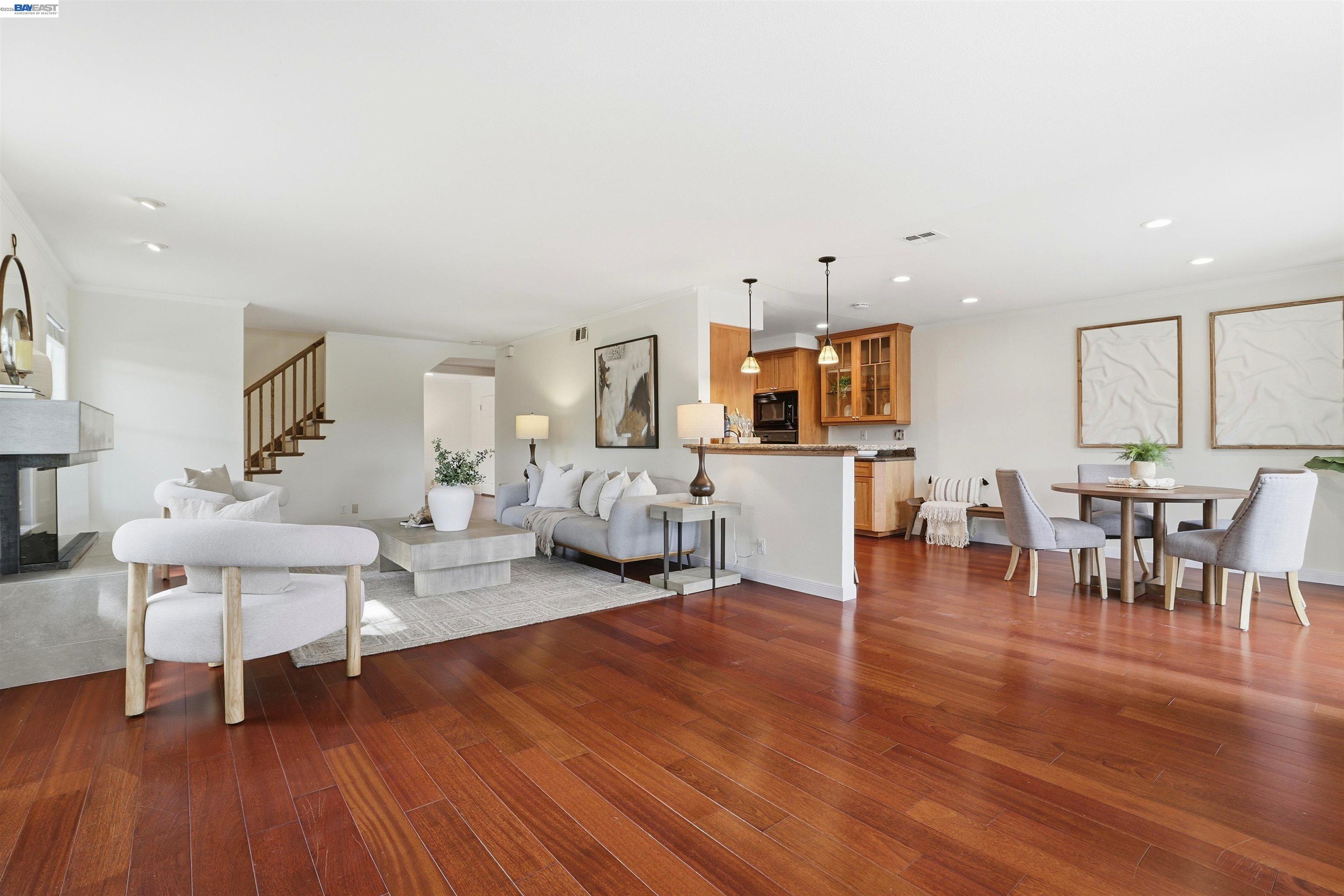 5136 Ramsgate Drive Newark, CA 94560 - Photo 25 of 59 a living room with furniture and wooden floor