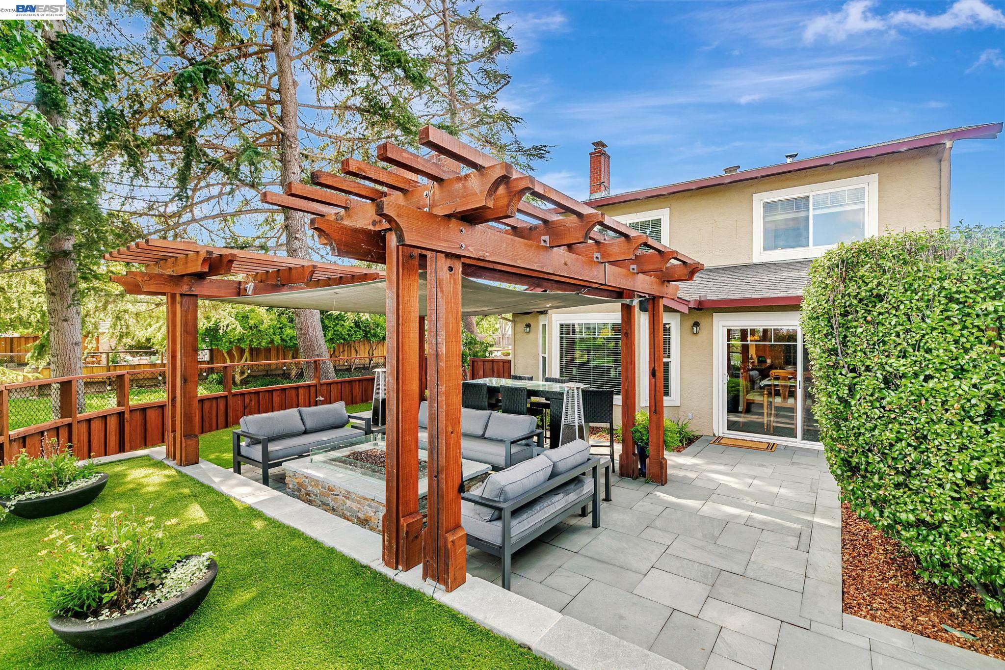5136 Ramsgate Drive Newark, CA 94560 - Photo 43 of 59 a view of a porch with furniture and a yard