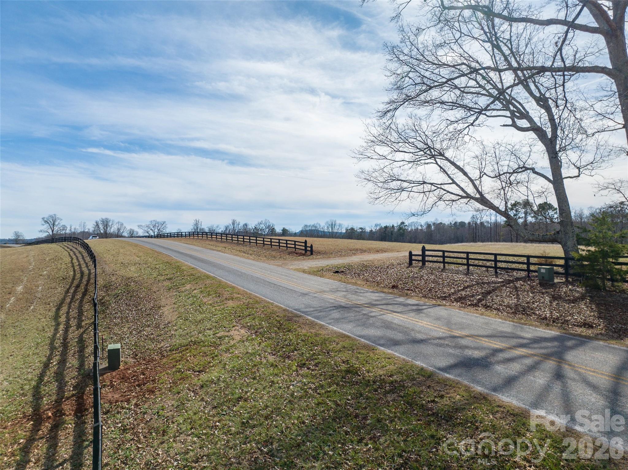 Lot 48.1 A R Thompson Road Mill Spring, NC 28756 - Photo 6 of 22 a view of a yard with wooden fence