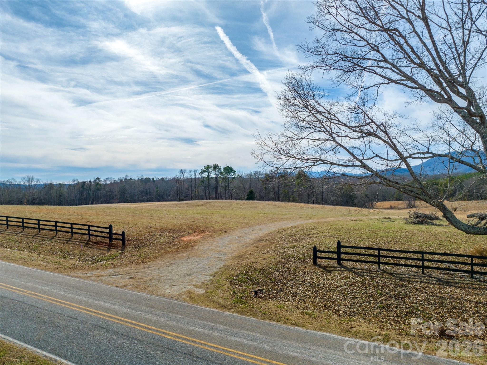 Lot 48.1 A R Thompson Road Mill Spring, NC 28756 - Photo 7 of 22 a view of a yard with wooden fence