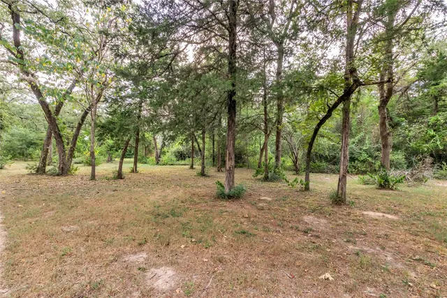 a view of outdoor space with trees