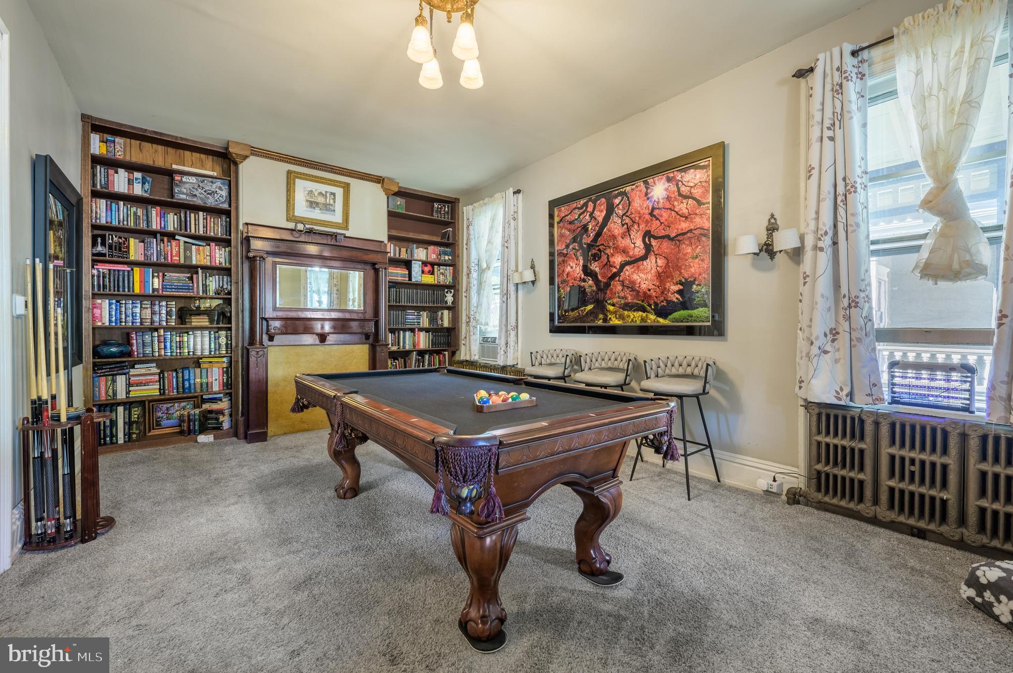 48 Broad Street Mount Holly, NJ 08060 - Photo 14 of 63 The library/billiards room!