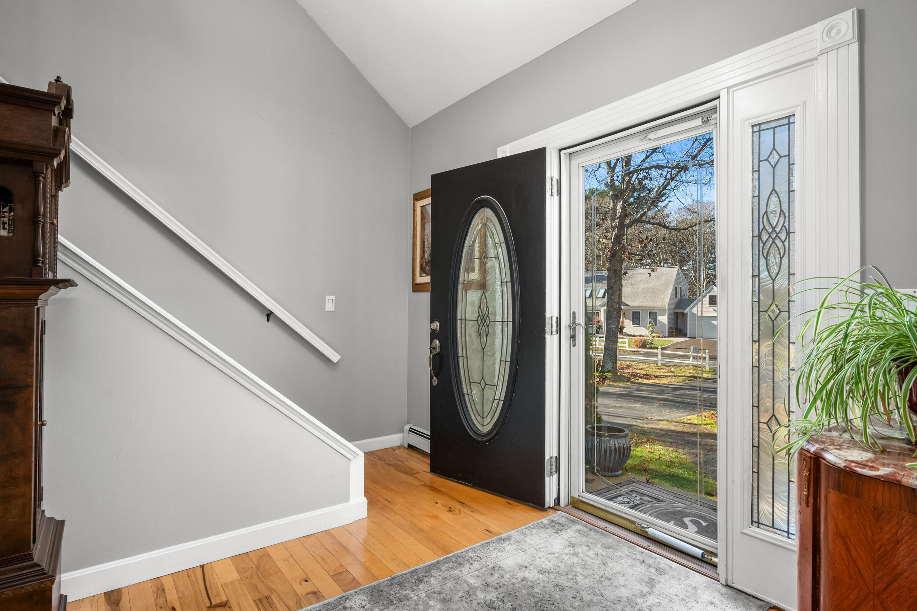 56 Allan Road West Barnstable, MA 02668 - Photo 4 of 21 a view of front door with hallway