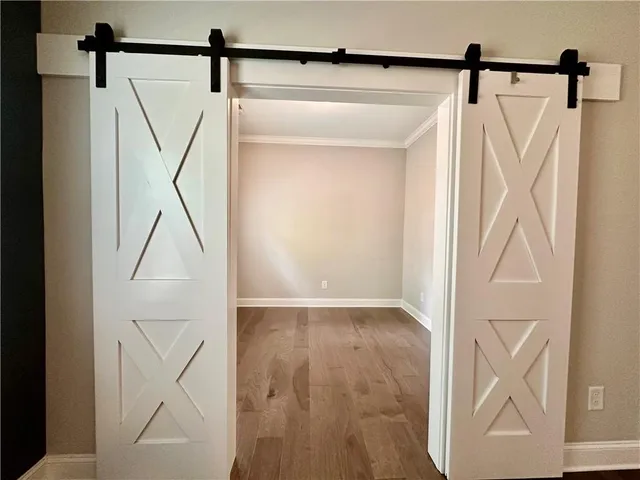 a view of walk in closet