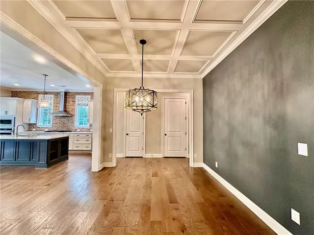 a view of kitchen and sink
