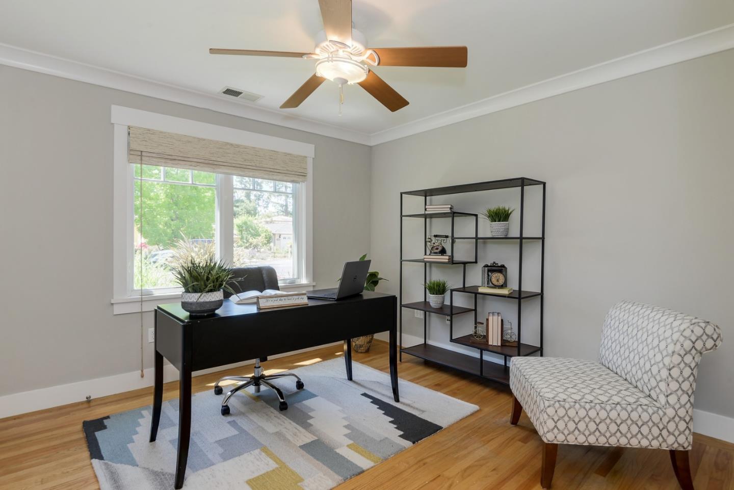 1035 Rilma Lane Los Altos, CA 94022 - Photo 24 of 41 a view of a livingroom with workspace and a window