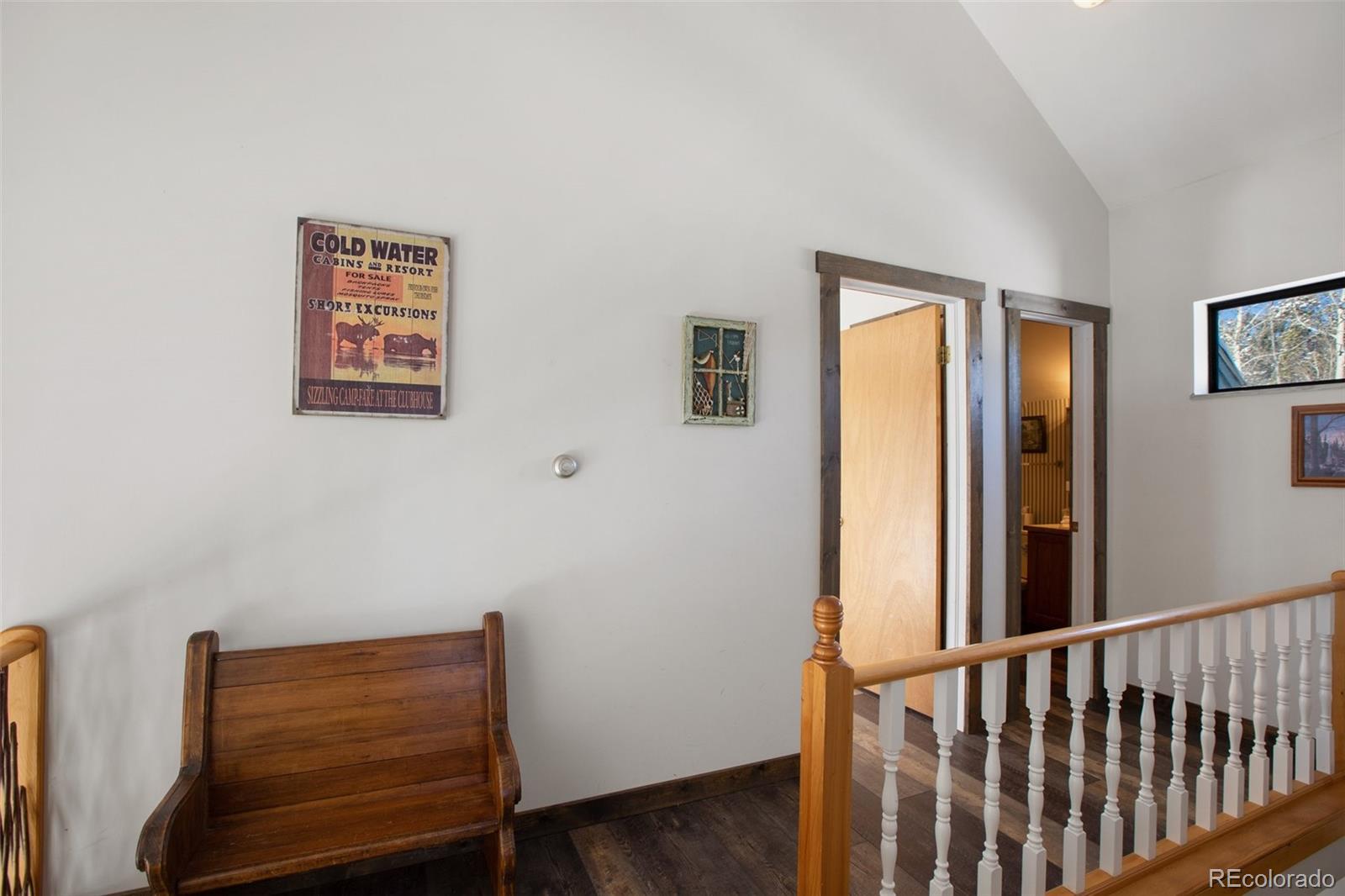170 Ridge Road Divide, CO 80814 - Photo 24 of 50 a view of hallway with furniture and wooden floor