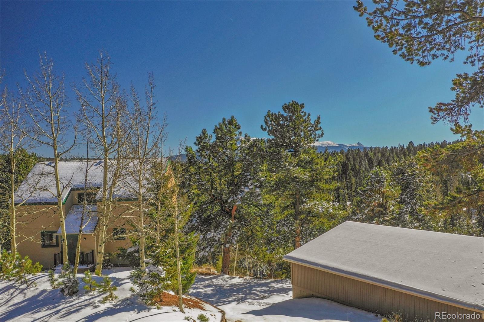 170 Ridge Road Divide, CO 80814 - Photo 45 of 50 a view of yard from balcony