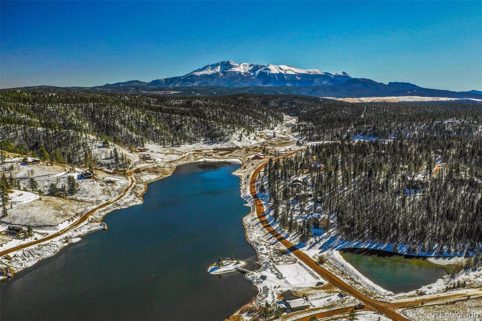 170 Ridge Road Divide, CO 80814 - Photo 47 of 50 a view of lake with mountain